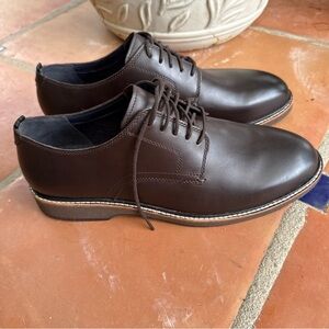 Cole Haan Morris Plain Toe Oxford Brown Leather Grand OS Men 11M Shoes